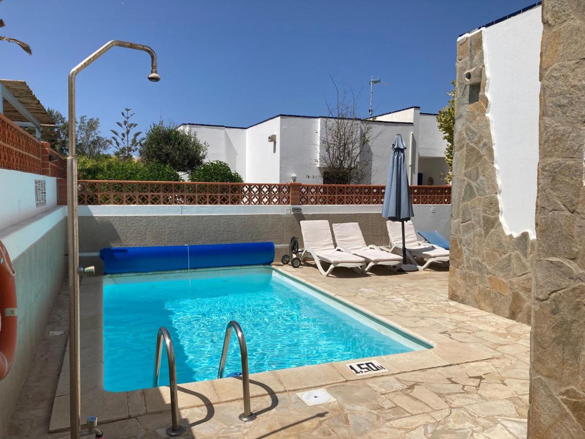 Beach House With The Heated Pool Next To Rocky Point Corralejo Esterno foto