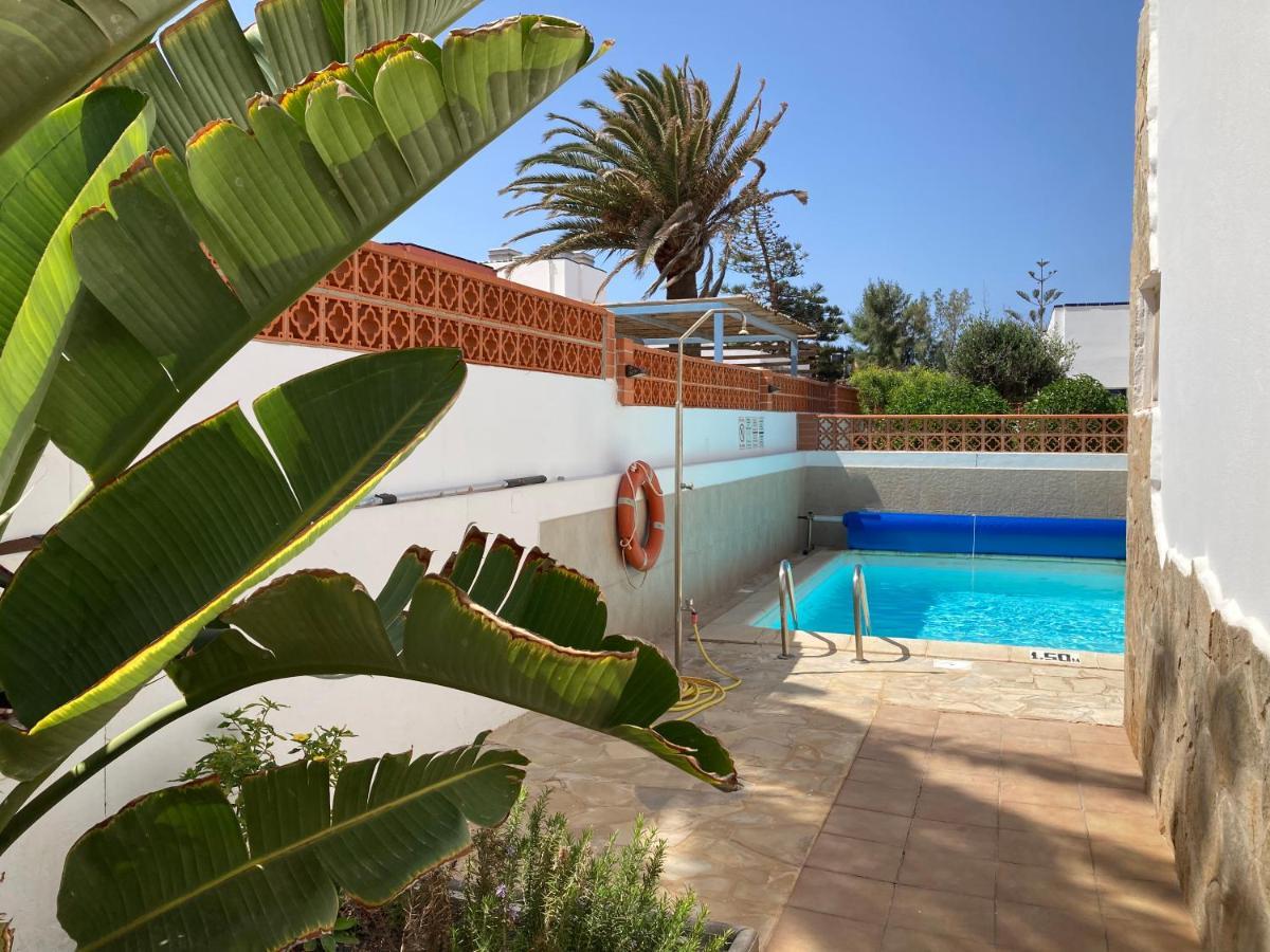 Beach House With The Heated Pool Next To Rocky Point Corralejo Esterno foto