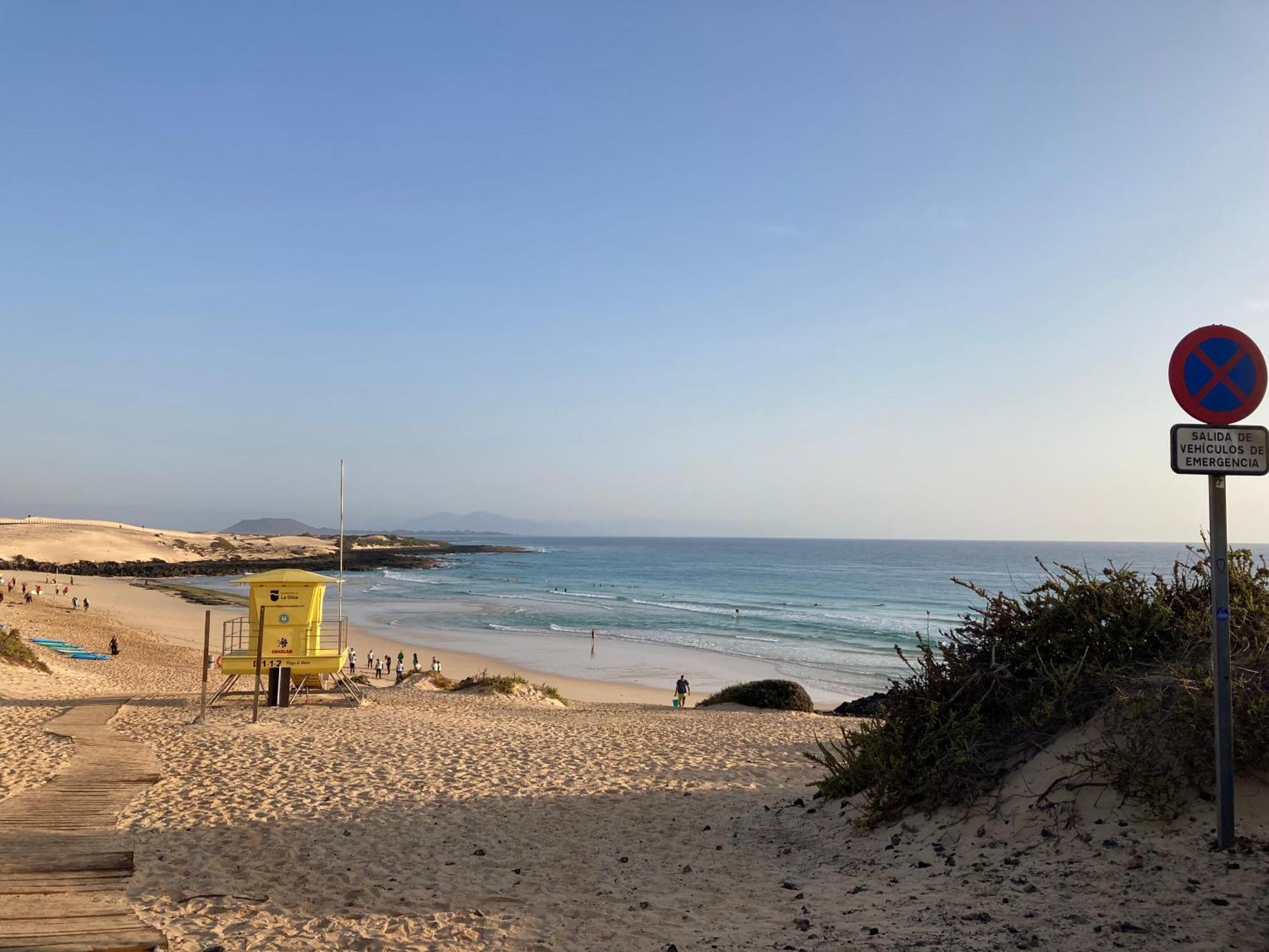 Beach House With The Heated Pool Next To Rocky Point Corralejo Esterno foto