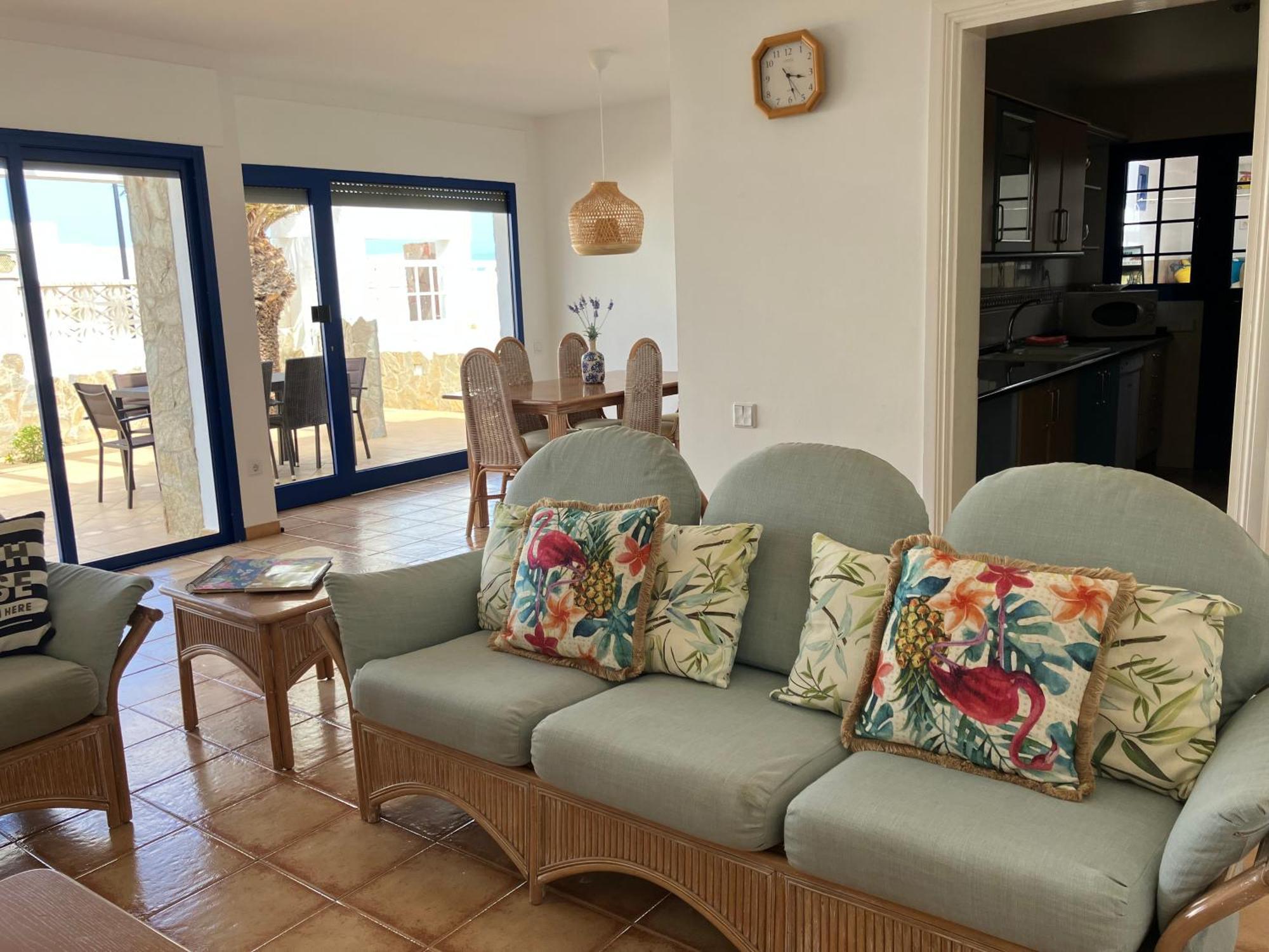 Beach House With The Heated Pool Next To Rocky Point Corralejo Esterno foto